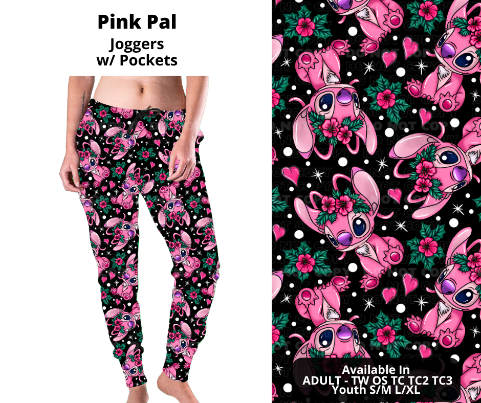 Preorder! Closes 11/28. ETA Feb. Pink Pal Joggers