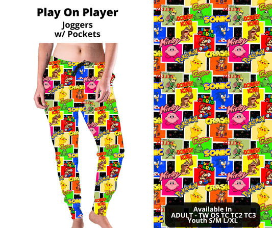 Preorder! Closes 11/27. ETA Feb. Play On Player Joggers