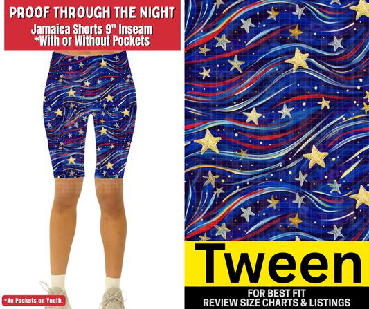 Proof Through The Night Jamaica Shorts w/ Pockets