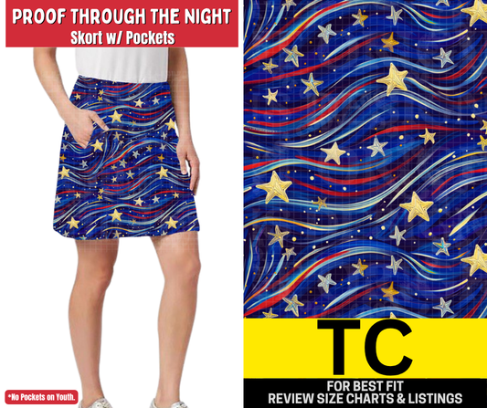 Proof Through The Night Skort