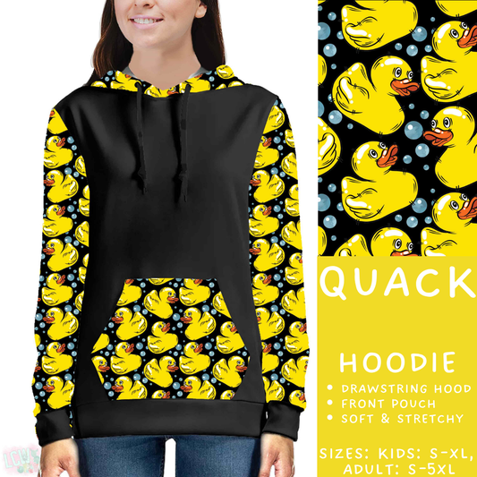 Batch #578 - July Request Run - Closes 8/31 - ETA late October - Quack Hoodie