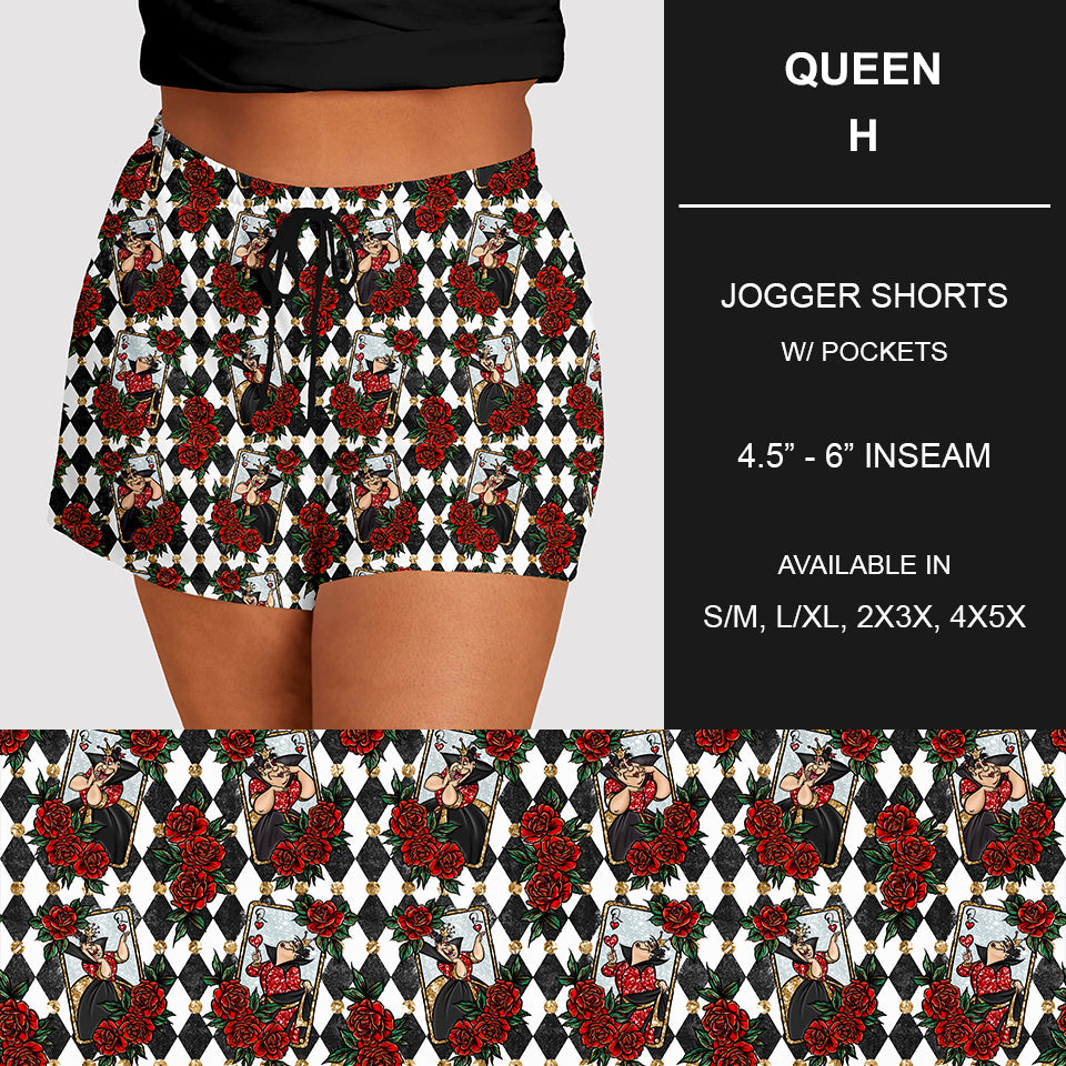 RTS - Queen H Jogger Shorts