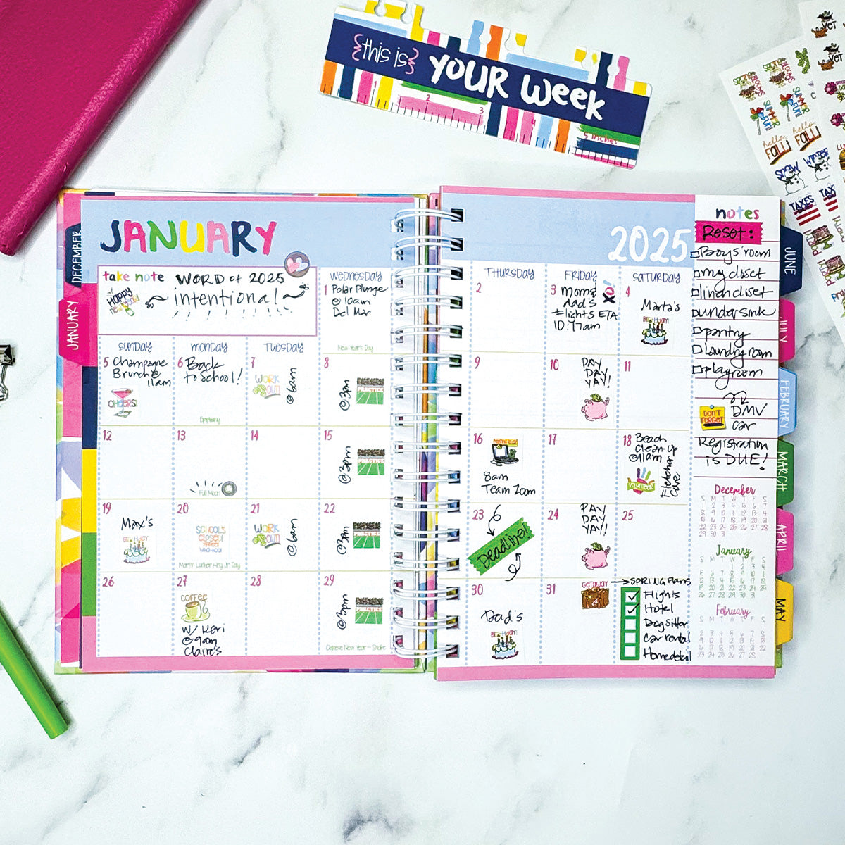 NEW! 2025-26 Reminder Binder® Planner | January 2025 - June 2026