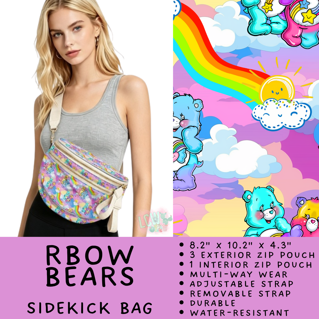 Batch #604 - Sidekick Bag 3 - Closes 10/26 - ETA mid/late Dec - RBow Bears Sidekick Bag