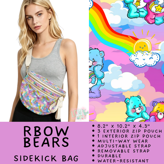 Batch #604 - Sidekick Bag 3 - Closes 10/26 - ETA mid/late Dec - RBow Bears Sidekick Bag