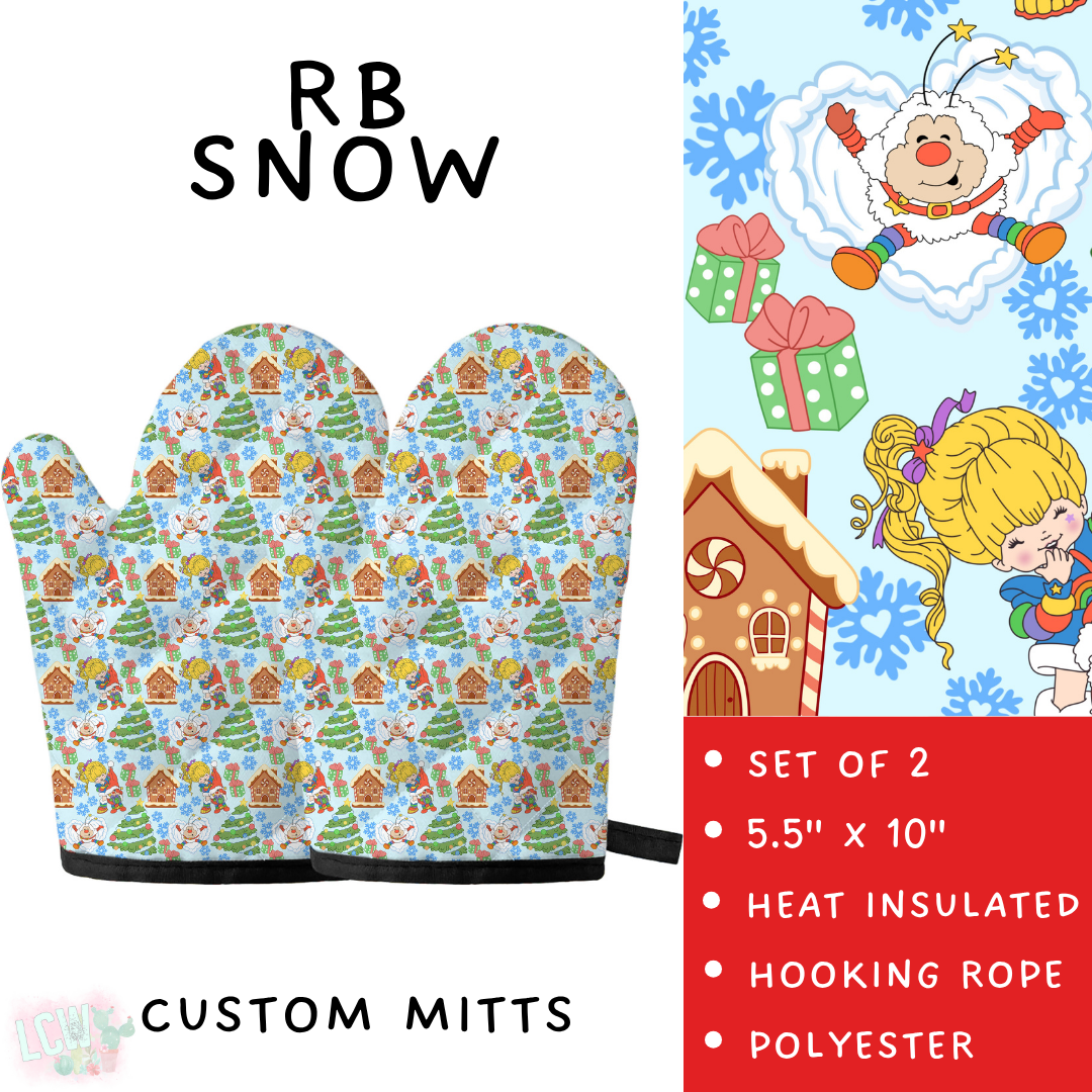 Batch #591 - Baking Spirits Bright 3 - Closes 9/28 - ETA mid/late Nov - RB Snow Oven Mitts