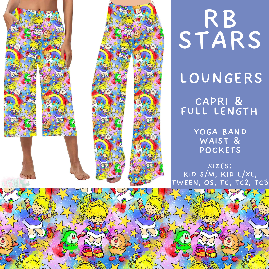 Batch #601 - Cool Characters 19 - Closes 10/21 - ETA mid Dec - RB Stars Capri and Full Length Loungers