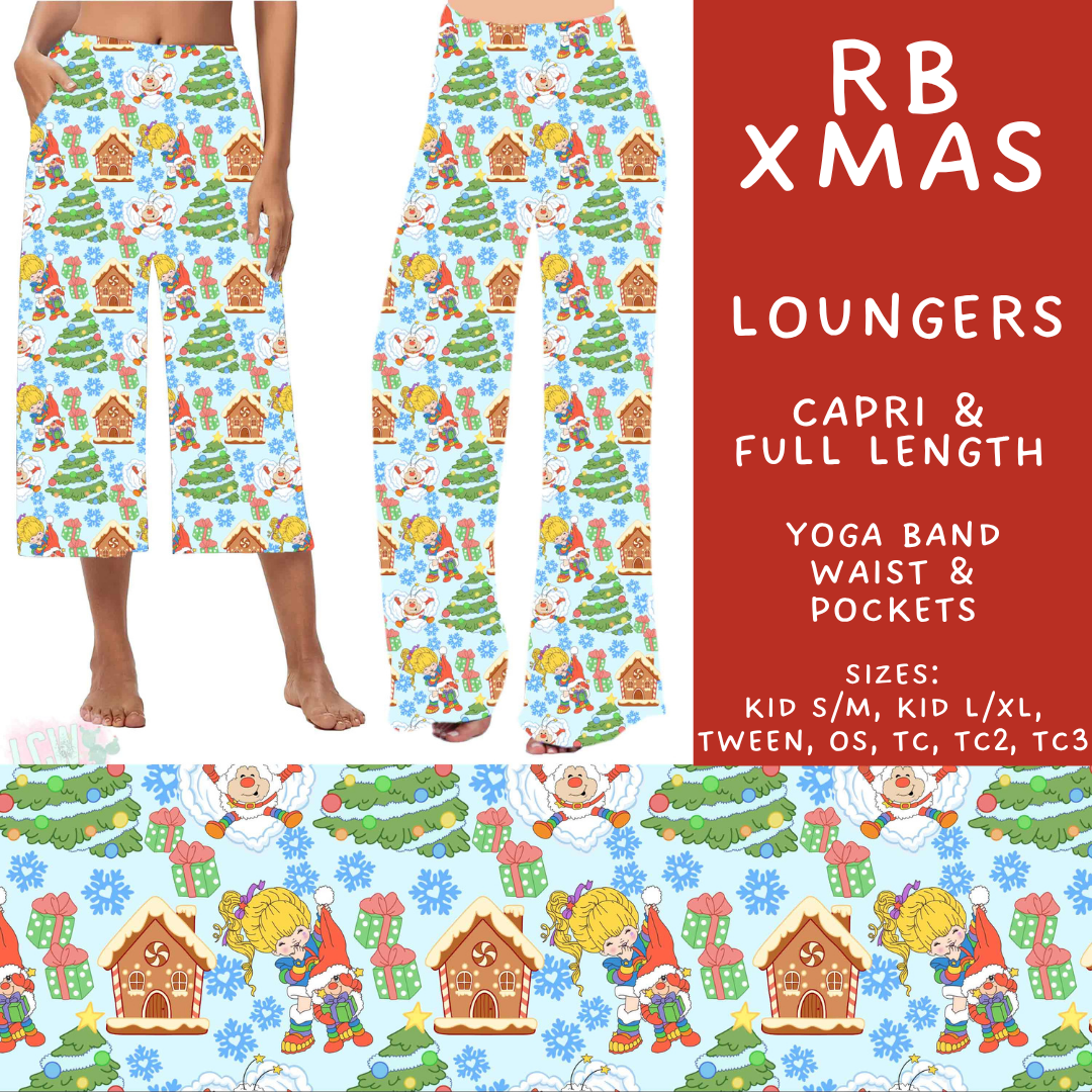 Batch #578 - July Request Run - Closes 8/31 - ETA late October - RB Xmas Capri and Full Length Loungers