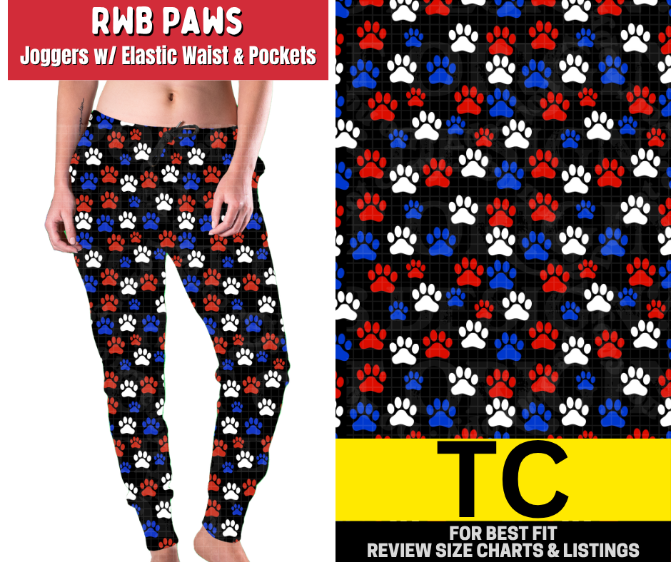 RWB Paws Joggers