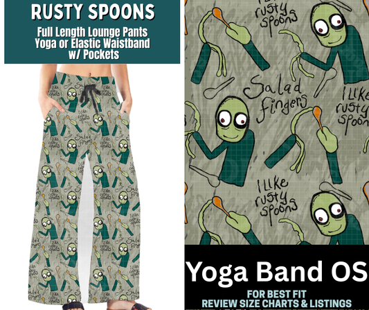 Rusty Spoons Full Length Lounge Pants