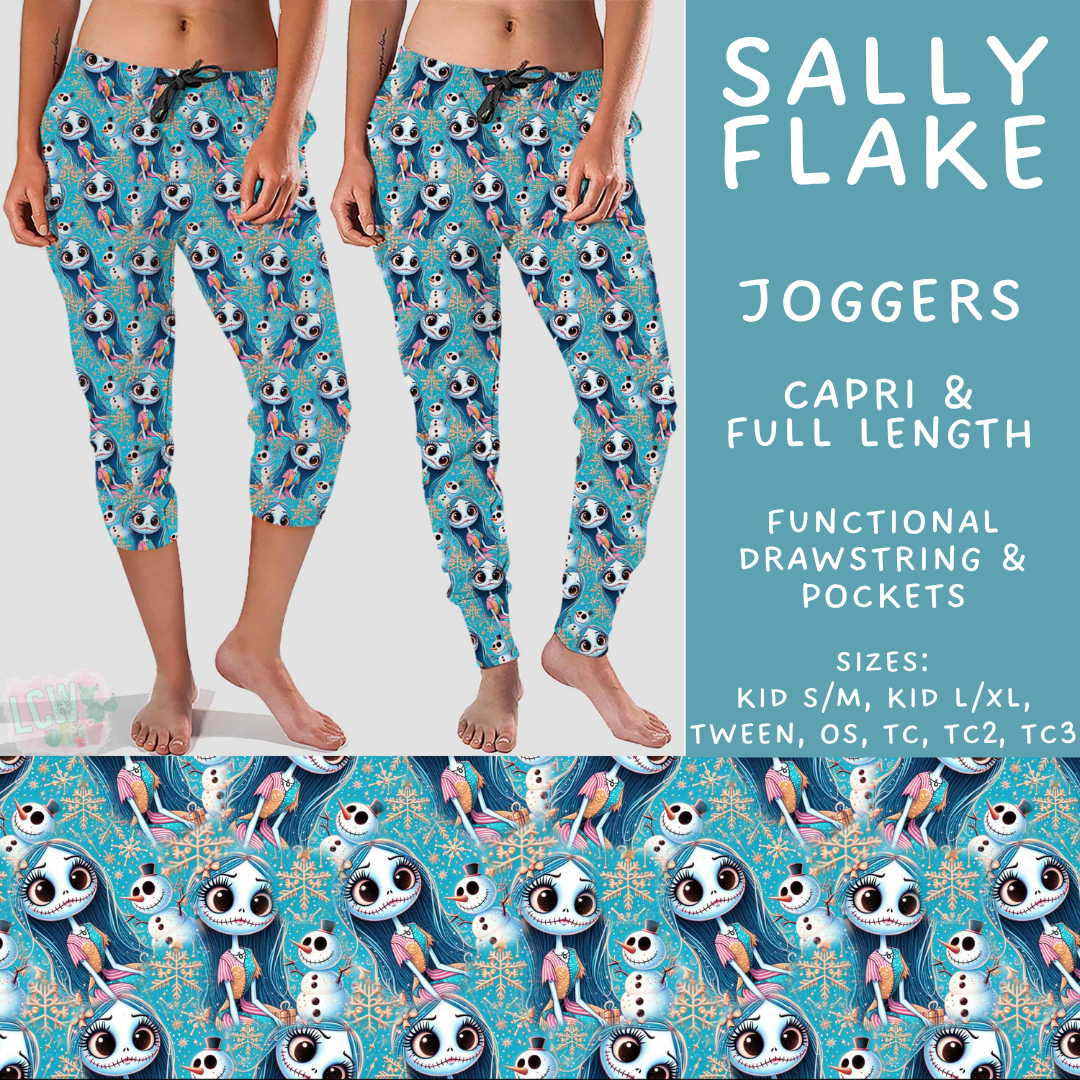 Batch #606 - Magical Character Winter - Closes 10/30 - ETA late Dec - Sally Flake Full and Capri Length Joggers