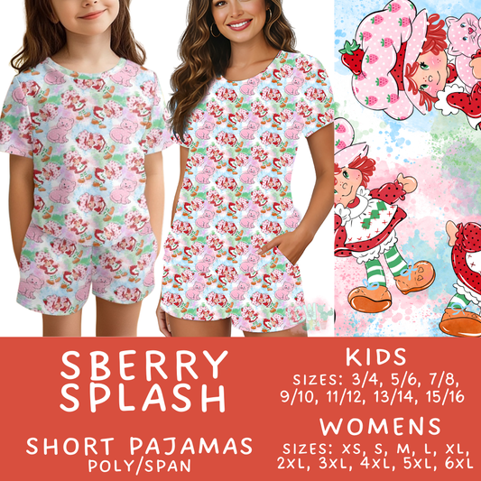 Batch #505 - Cozy Collection Pajamas - Closes 3/18 - ETA mid May - SBerry Splash Women's & Kid's Short Pajama Set