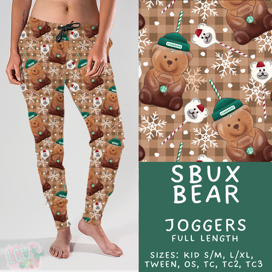 Batch #462 - Fun Run 17 - Closes 12/10 - ETA late Jan - SBux Bear Joggers