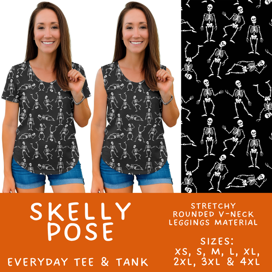 Batch #568 - Halloween Spooky Sets 3 - Closes 8/12 - ETA early October - Rose Vines Everyday Tank & Tee