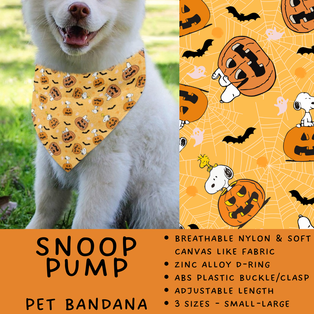 Batch #576 - Pet Gear 2 - Closes 8/28 - ETA late October - Snoop Pump Pet Bandana