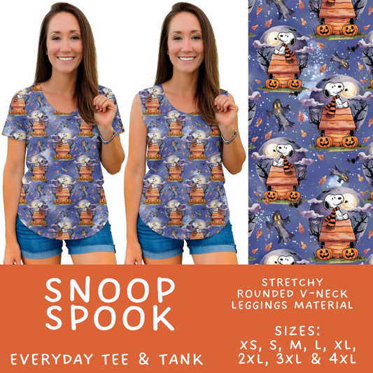 Batch #567 - Magical Character Halloween - Closes 8/10 - ETA early Oct - Snoop Spook Everyday Tank & Tee