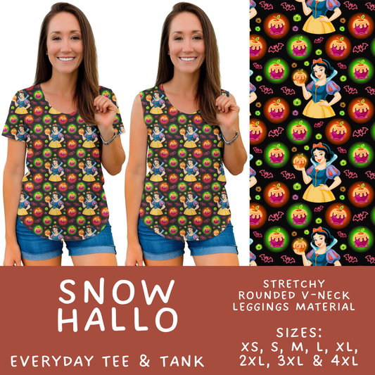 Batch #569 - Princess Halloween - Closes 8/14 - ETA early/mid Oct - Snow Hallo Everyday Tank & Tee
