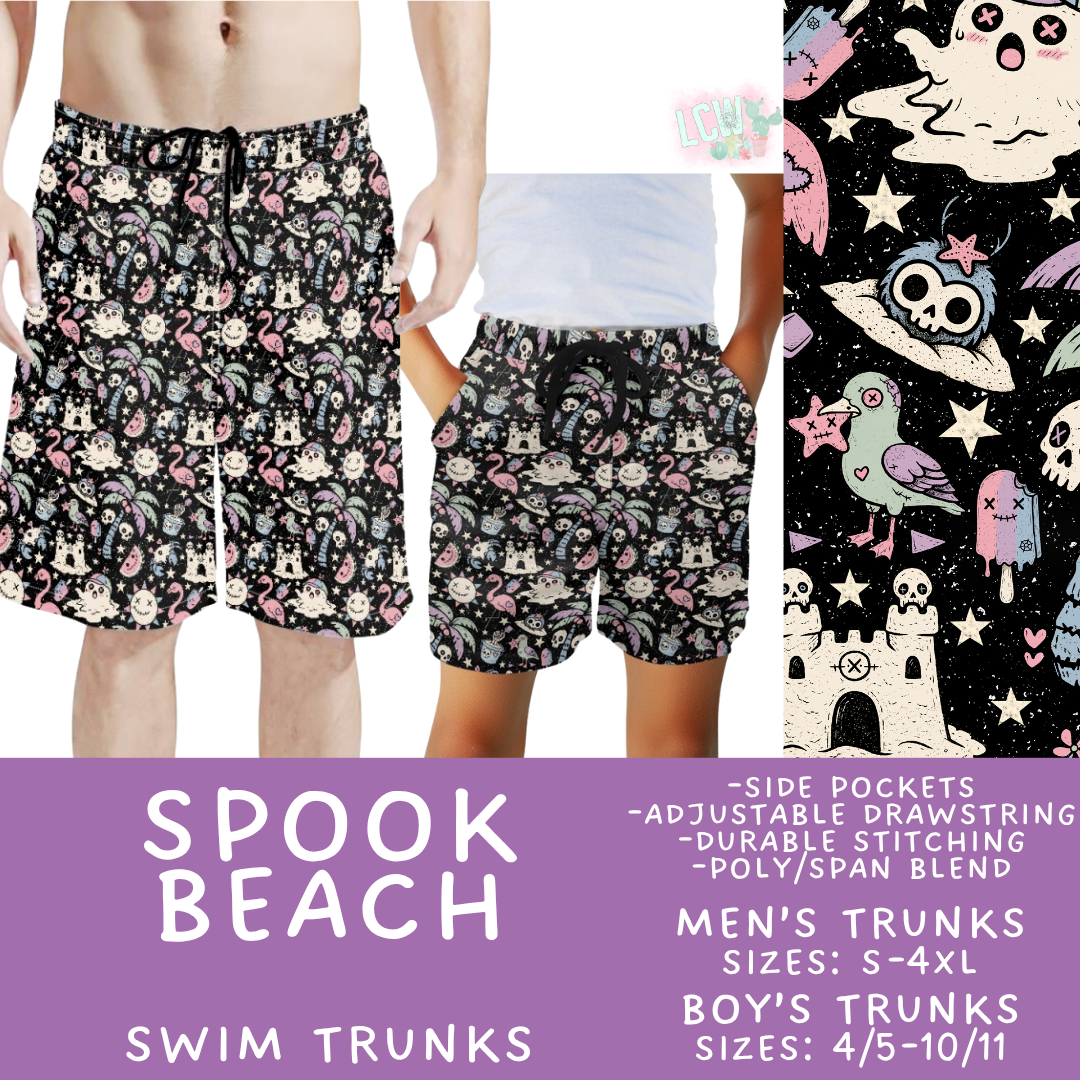 Batch #543 - Pool Party 2 - Closes 6/15 - ETA early/mid August - Spook Beach Boys' & Men's Swim Trunks