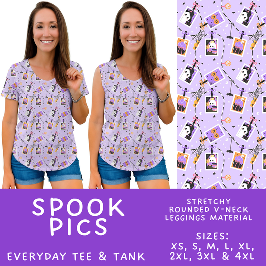 Batch #568 - Halloween Spooky Sets 3 - Closes 8/12 - ETA early October - Spook Pics Everyday Tank & Tee