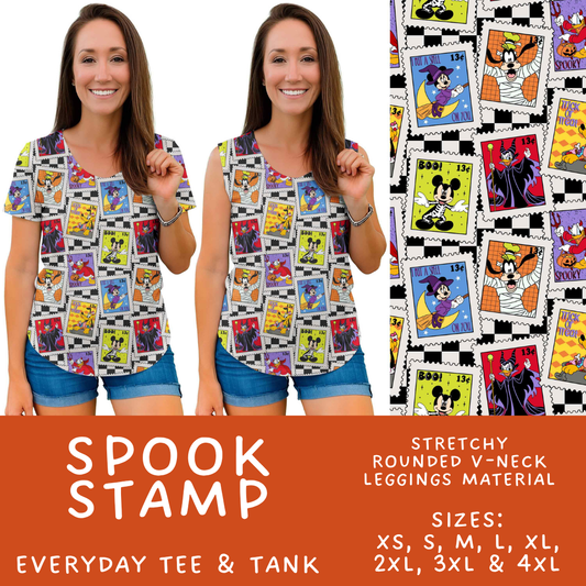 Batch #567 - Magical Character Halloween - Closes 8/10 - ETA early Oct - Spook Stamp Everyday Tank & Tee