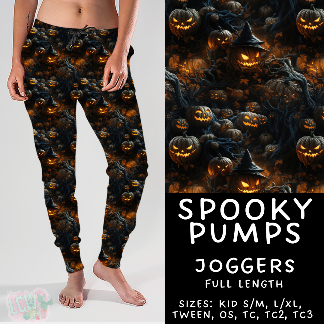 Ready To Ship - Spooky Pumps Joggers TC