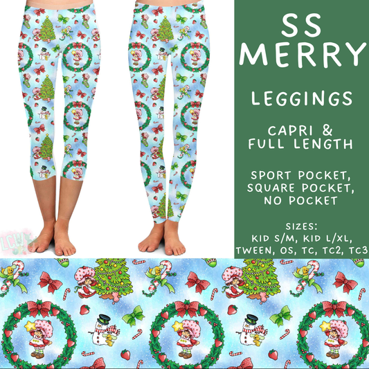 Batch #598 - Magical Character Christmas 2 - Closes 10/14 - ETA early Dec - SS Merry Full and Capri Length Leggings