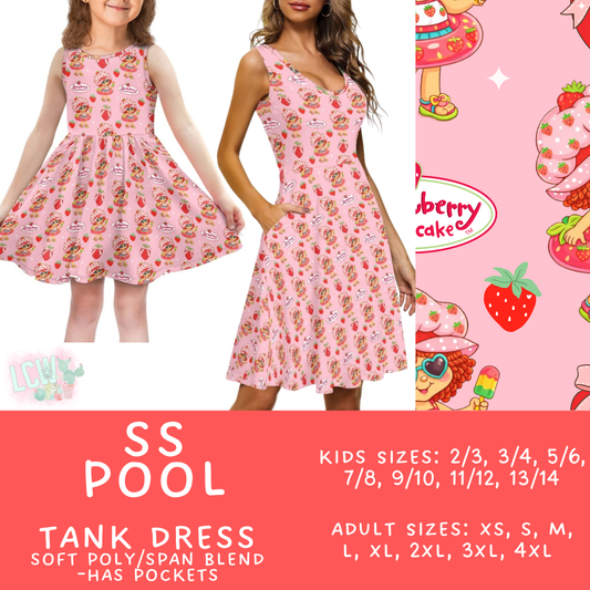 Batch #526 - Magical Character Summer - Closes 5/6 - ETA early July - SS Pool Women's & Girl's Tank Dress