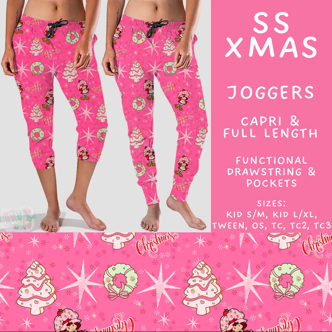 Batch #589 - August Request Run - Closes 9/23 - ETA mid/late Nov - SS Xmas Full and Capri Length Joggers