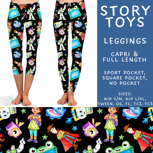 Batch #561 - June Request Run - Closes 7/27 - ETA late Sept - Story Toys Full and Capri Length Leggings