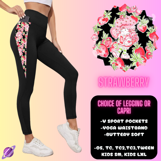 STRAWBERRY LEGGING/CAPRI-OUTFIT RUN PREORDER CLOSING 1/10