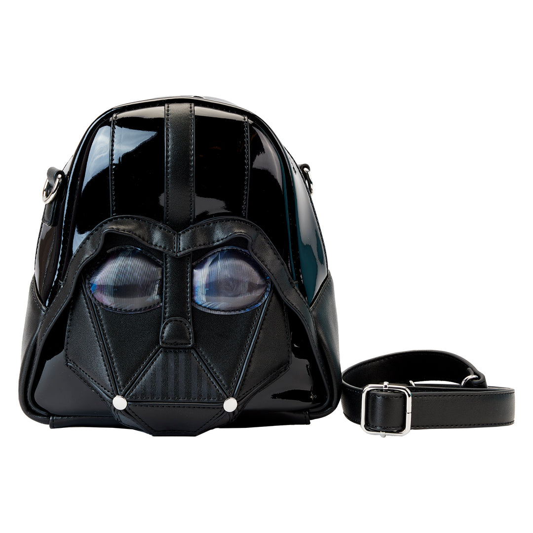 Loungefly Darth Vader Figural Helmet Crossbody Bag