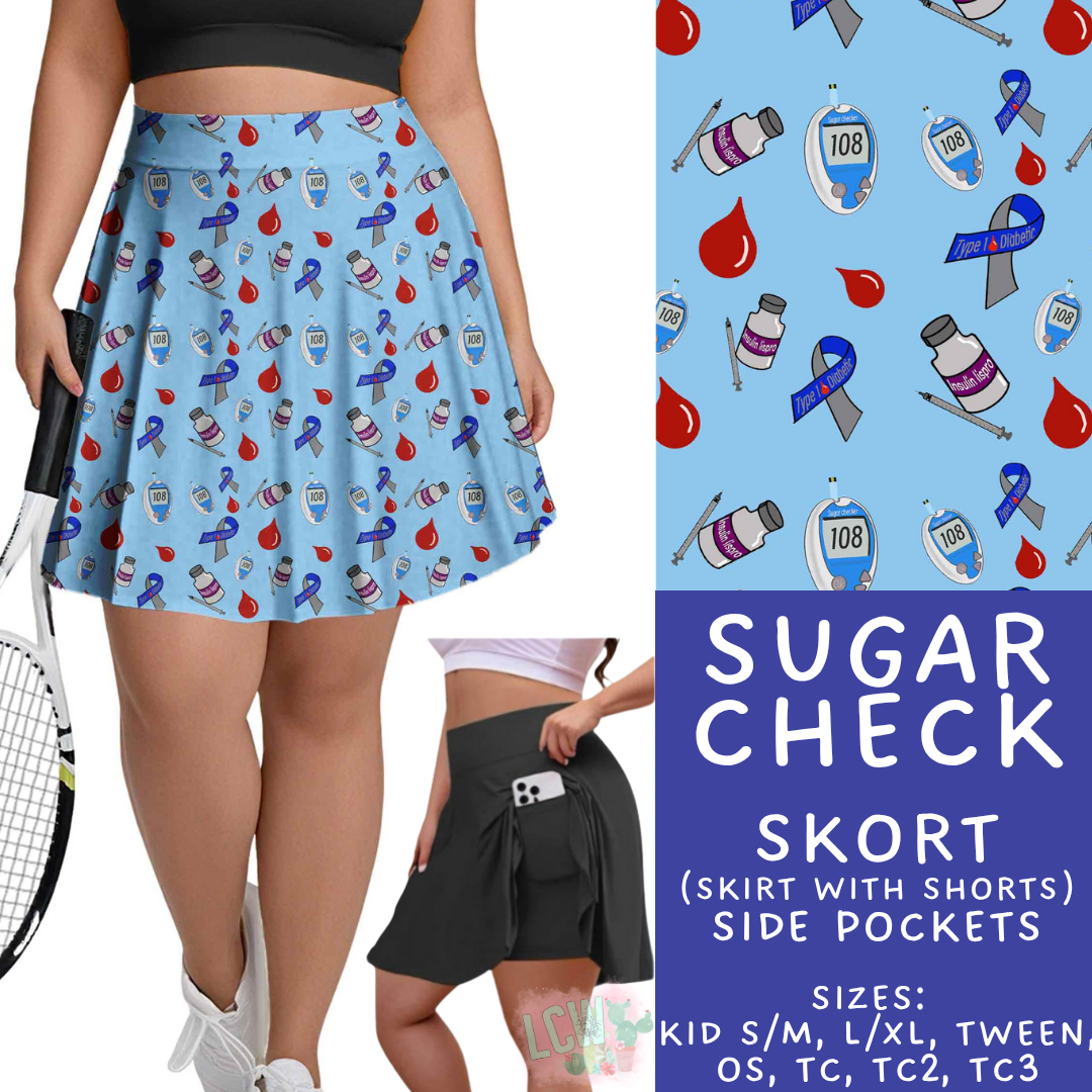 Batch #534 - April Request Run - Closes 5/25 - ETA late July - Sugar Check Skort