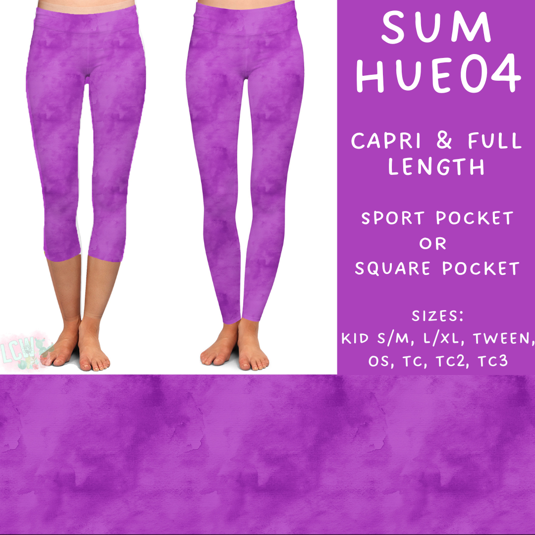 Batch #537 - Summer Hues - Closes 6/1 - ETA early Auguste - Sum Hues04 Full and Capri Length Leggings