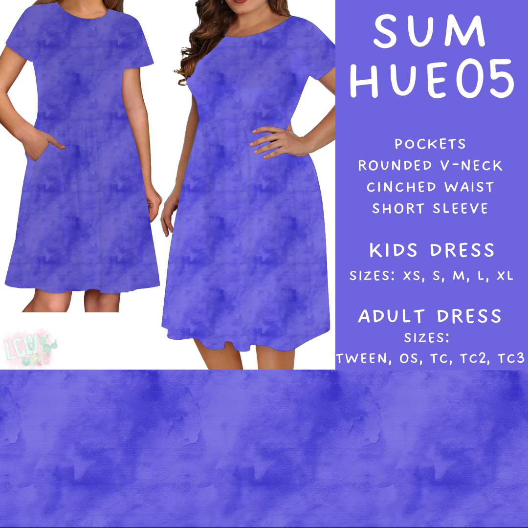 Batch #537 - Summer Hues - Closes 6/1 - ETA early Auguste - Sum Hues05 Adult & Kids Dresses