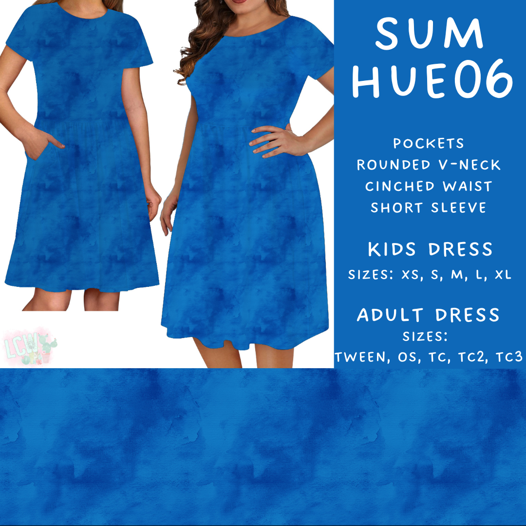 Batch #537 - Summer Hues - Closes 6/1 - ETA early Auguste - Sum Hues06 Adult & Kids Dresses