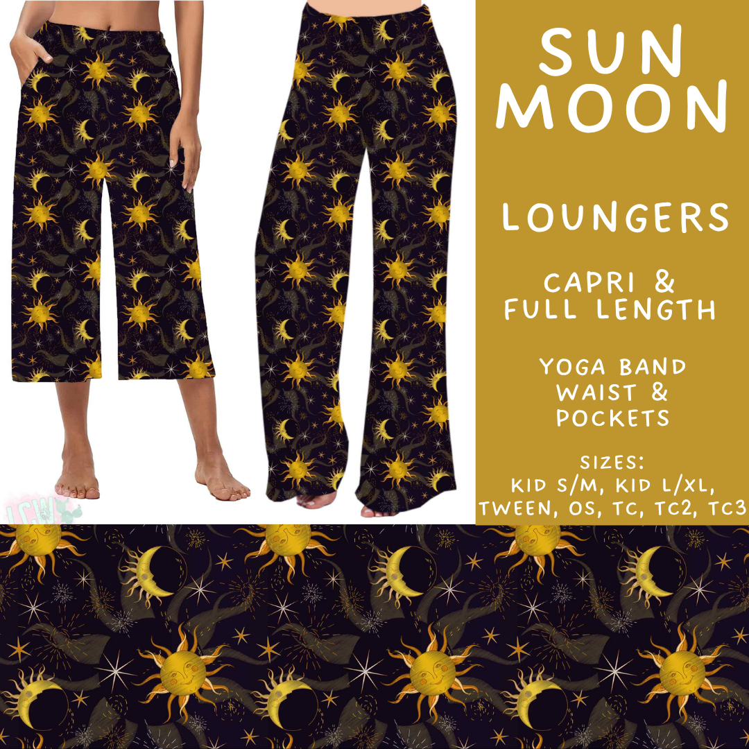 Batch #592 -  Fun Run 27 - Closes 9/30 - ETA late Nov - Sun Moon Capri and Full Length Loungers