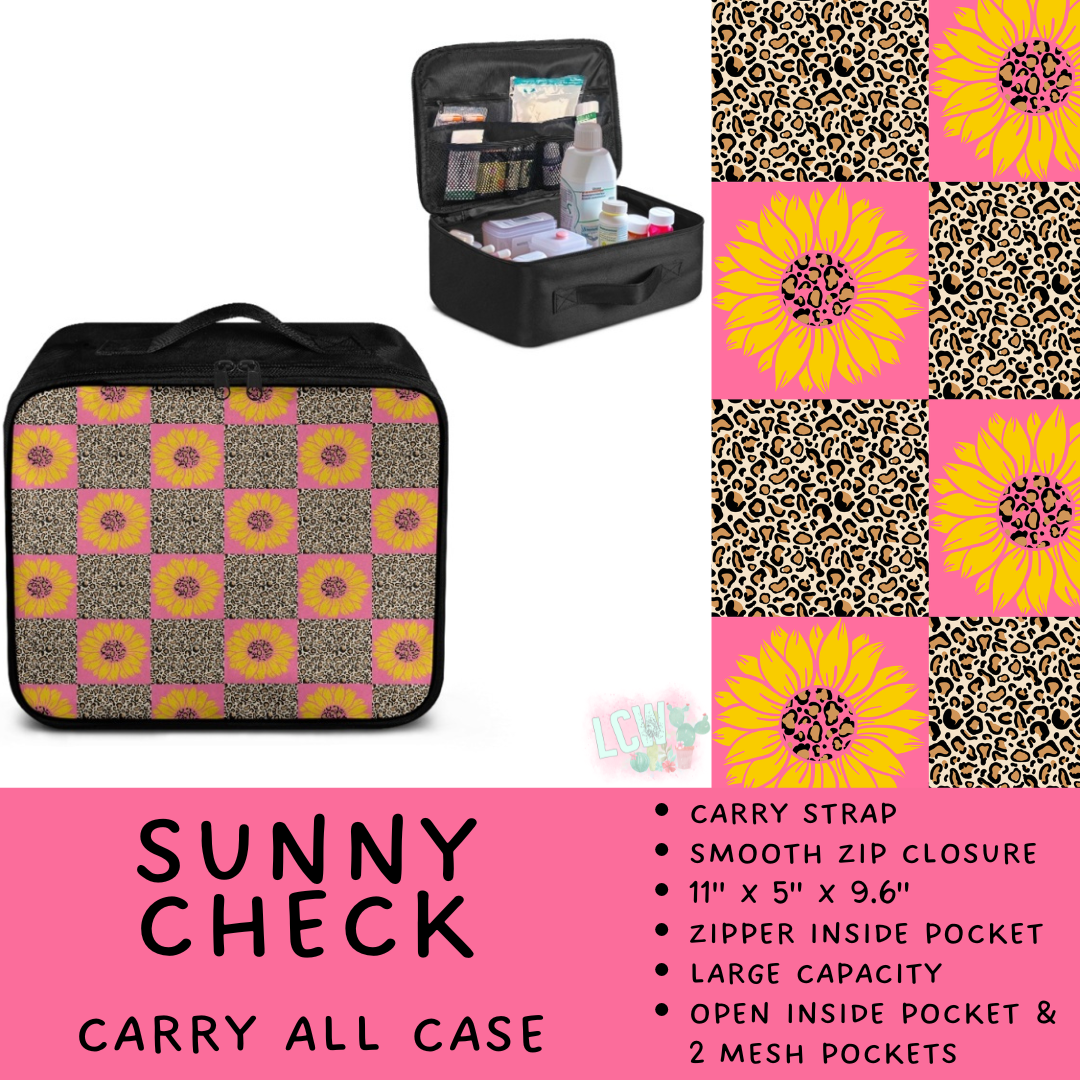Batch #573 - Carry All Case - Closes 8/21 - ETA late October - Sunny Check Carry All Case