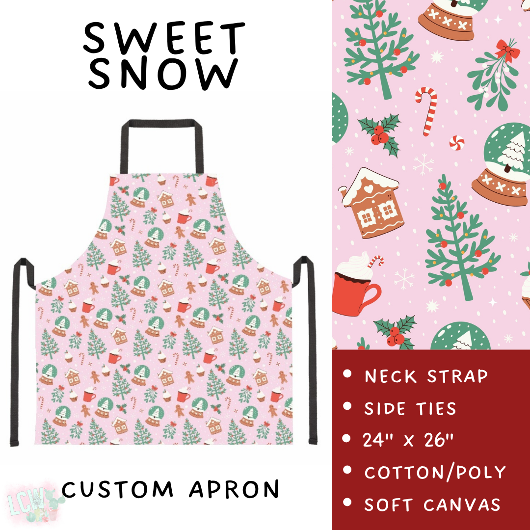 Batch #591 - Baking Spirits Bright 3 - Closes 9/28 - ETA mid/late Nov - Sweet Snow Apron