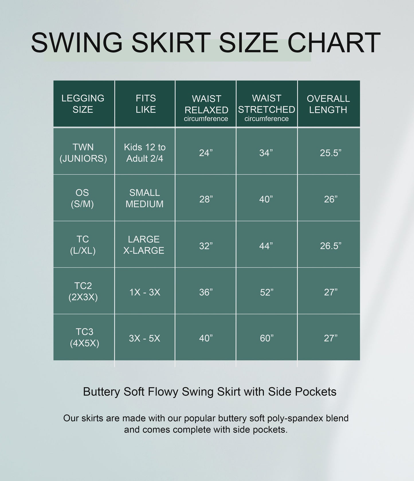 RTS - I Will Follow Swing Skirt w/ Pockets