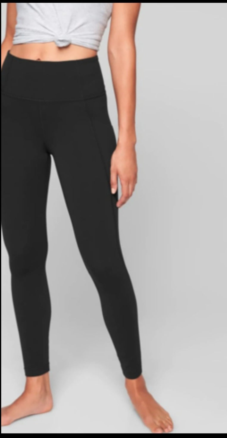 Black leggings no pockets