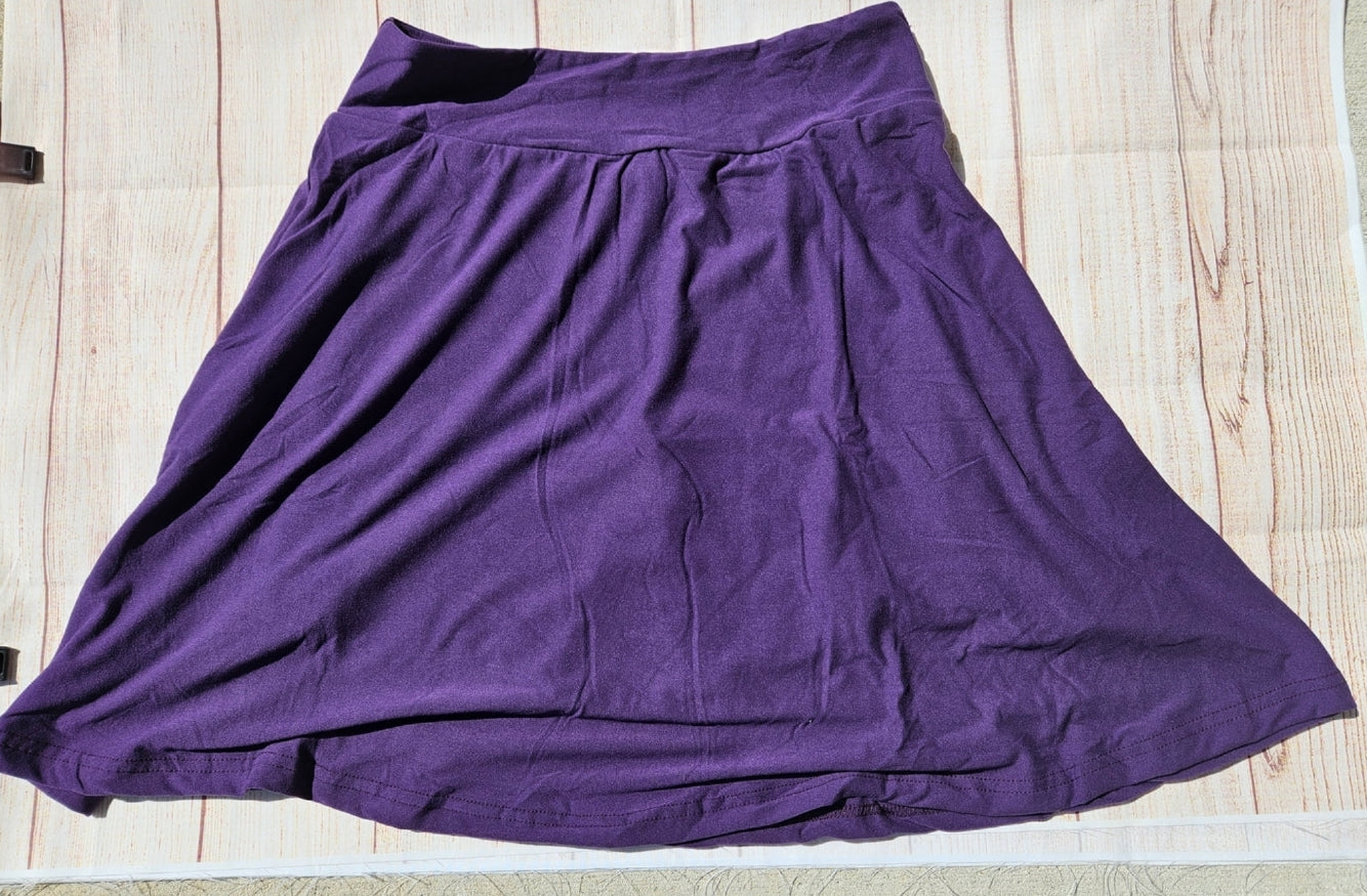 "Brylah Purple" Skort