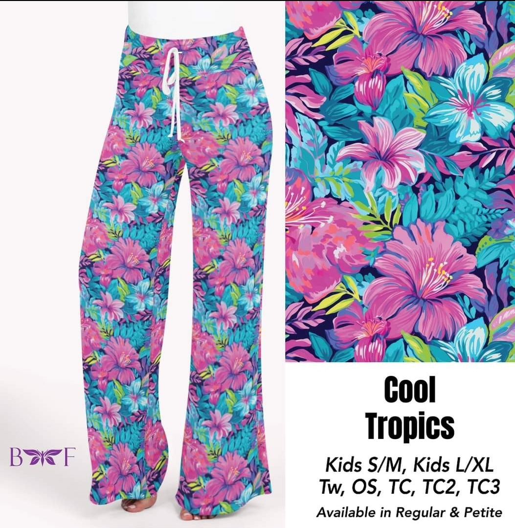 Cool tropics capris and skorts with pockets