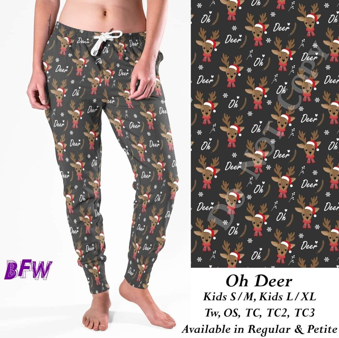 Oh Deer leggings with pockets