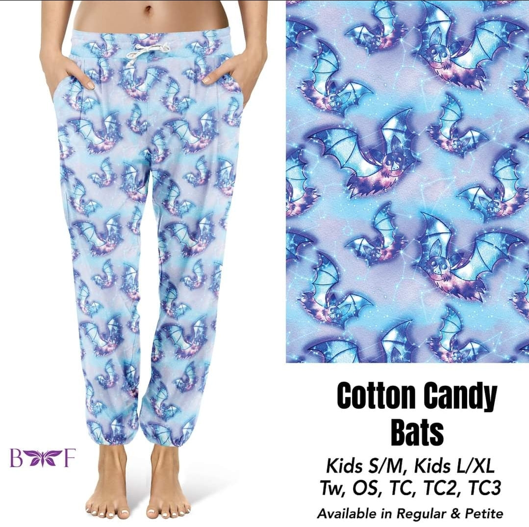 Cotton Candy Bats Capris