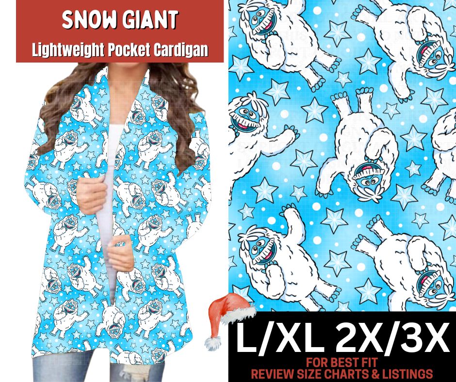 Snow Giant Pocket Cardigan