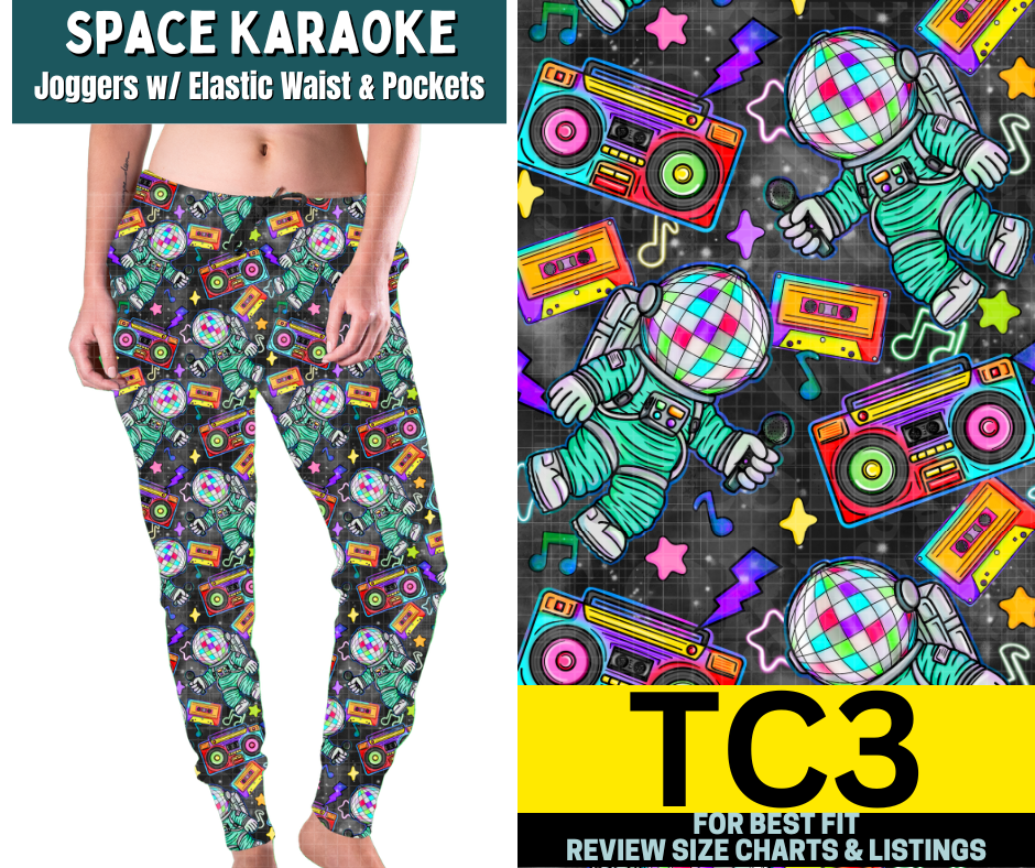Space Karaoke Joggers
