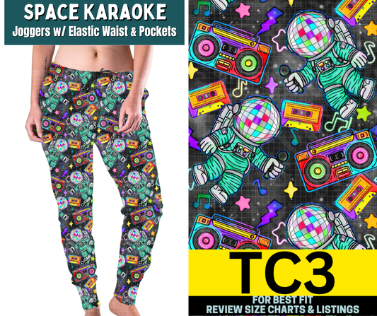Space Karaoke Joggers