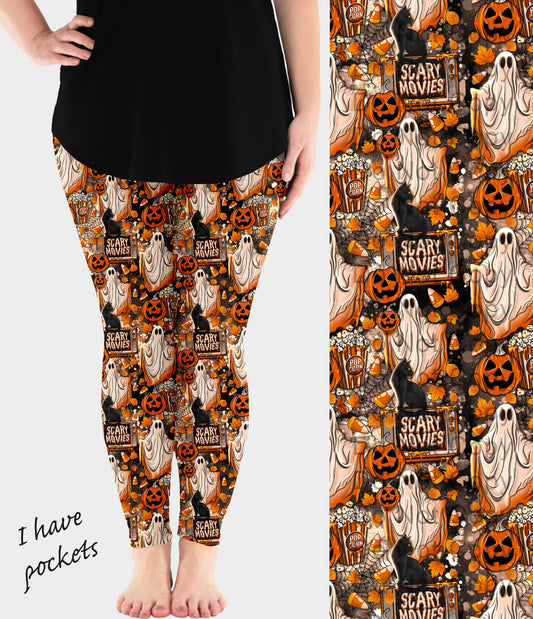 RTS - Spooky Season Leggings w/ Pockets