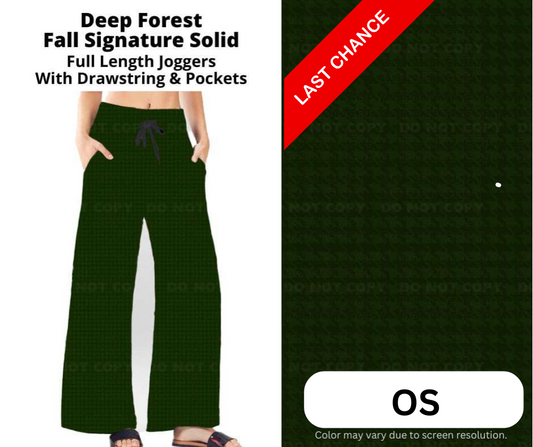 Deep Forest Full Length Lounge Pants