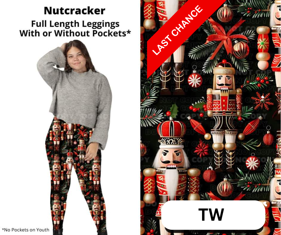 Nutcracker Full Length Leggings w/ Pockets